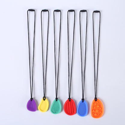 Sensory Stone Silicone Tactile Fidget Toy Worry Stone Stress Relieving