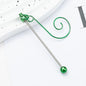 Beadable Hook Christmas DIY Decorative Supplies Metal Craft Gift 4