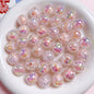 10pcs 16mm Sparkling Round Acrylic Beads Jewelry Making 5