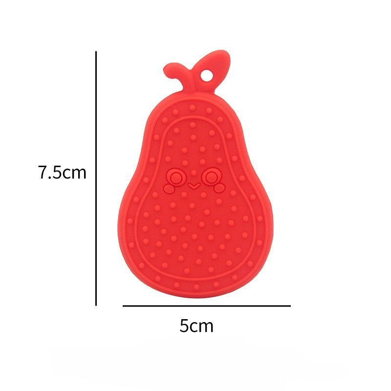 Silicone Fruit Shape Teething Toy Baby Teether for Infants 43