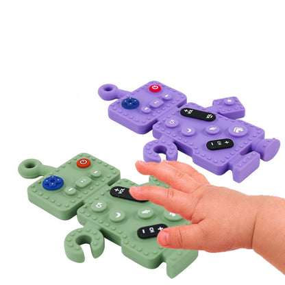 Robot Silicone Teething Toy Baby Teether for Infants 4