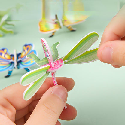 DIY Insect 3D Puzzle Educational Paper Toy for Kids 10pcs 4