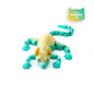 3D Printed Siamese Cat Articulated Sensory Fidget Toy 14