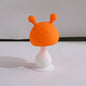 Silicone Mushroom Teething Toy Baby Rattle Teether 11