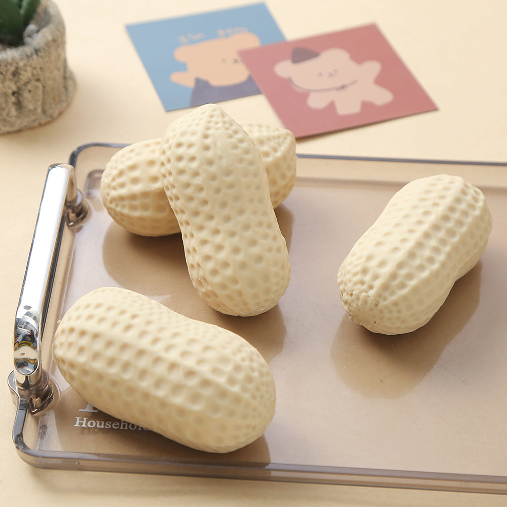 TPR Peanut Squishy Sensory Toy 3