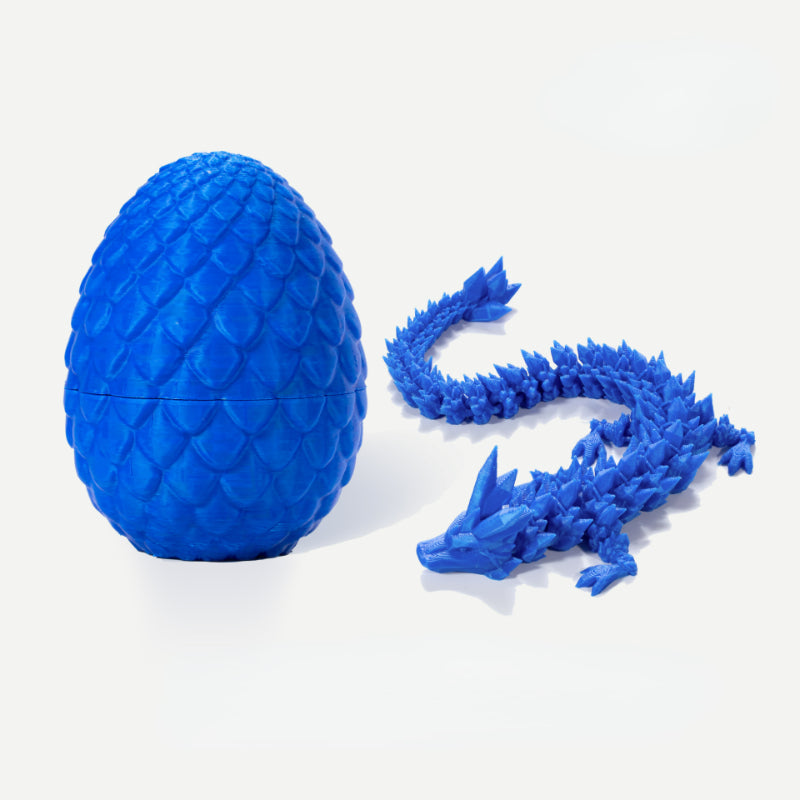 Dragon Egg 3D Printed Fidget Toy Articulated Flexible 15