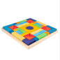 Wooden Building Blocks Football Pitch Educational Toy