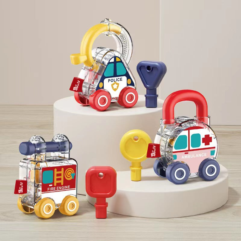 Plastic Montessori Toys Numbers Pairing Key Unlocking Educational Toy 5