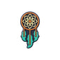 20pcs Silicone Focal Beads Dreams Text and Unicorn with Dreamcatcher Design 9