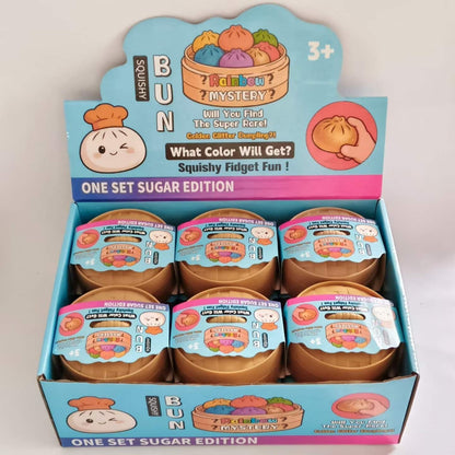Squishy PU Dumpling Sensory Toy Slow Rebound 9cm 2
