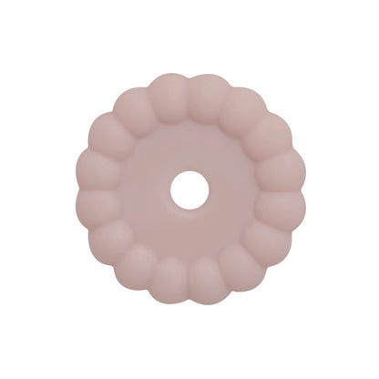 50pcs 12mm 15mm Solid Color Silicone Disc Spacer Beads DIY Craft Supplies 16
