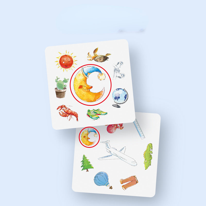 Animal Cards Montessori Toys Educational Paper Flashcards 3