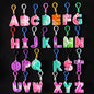 Silicone Pop It Fidget Toy Alphabet Letters A-Z Keychain 2