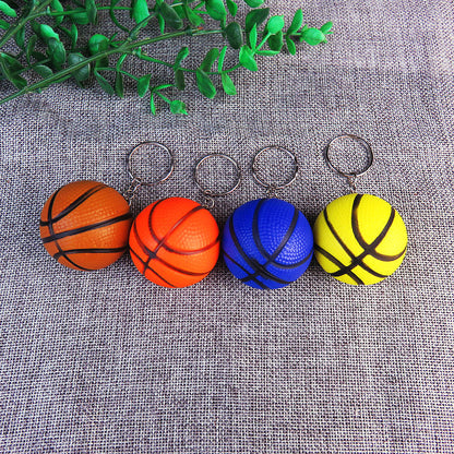 Basketball Sensory Stress Ball Keychain Fidget Toy 2
