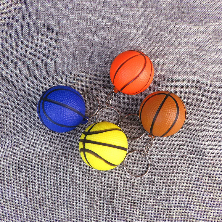 Basketball Sensory Stress Ball Keychain Fidget Toy 3