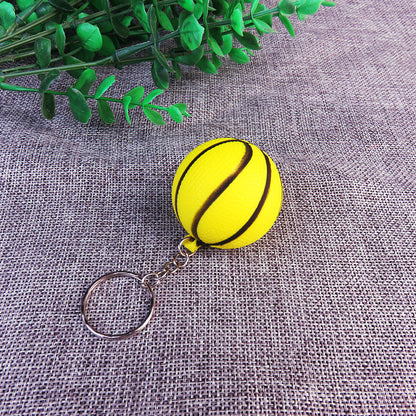 Basketball Sensory Stress Ball Keychain Fidget Toy 8