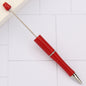 Beadable Pen Wholesale 52 Bright Red