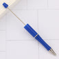 Beadable Pen Wholesale 54 Fluorescent Blue