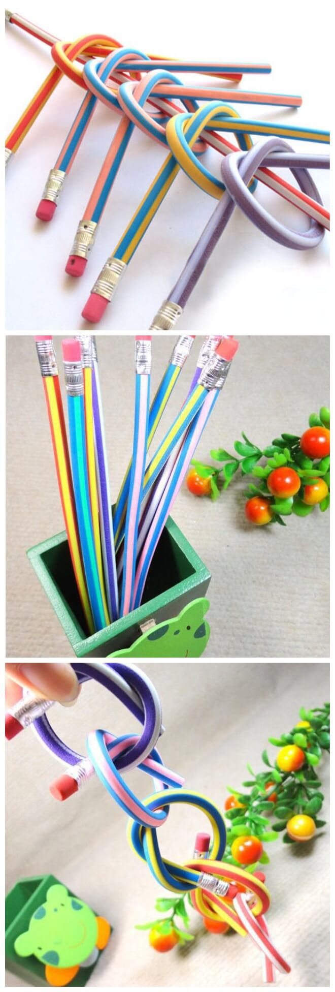 Bending Pencil Toy Soft Flexible Writing Novelty Party Favor 7