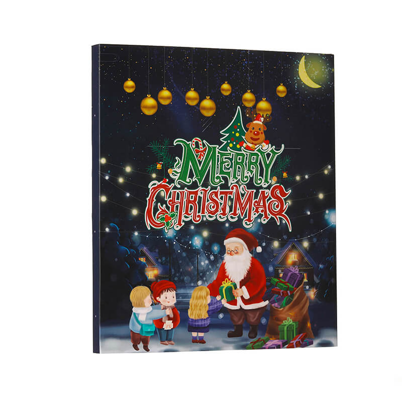 Blue Jewelry Advent Calendar Christmas Countdown DIY Bracelets Set 5
