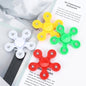 Plastic Fidget Spinner with Bearings 6.5cm Size Party Favor