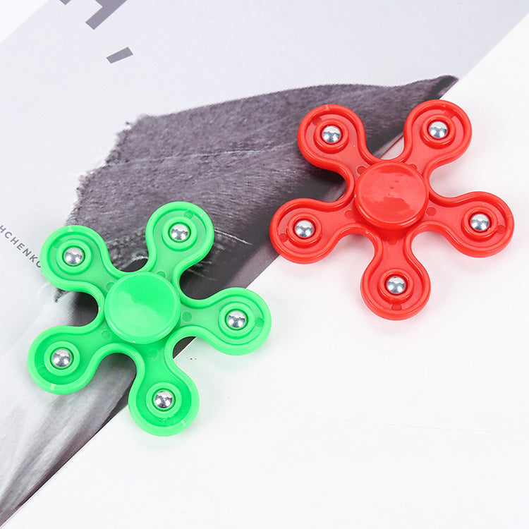 Plastic Fidget Spinner with Bearings 6.5cm Size Party Favor 4