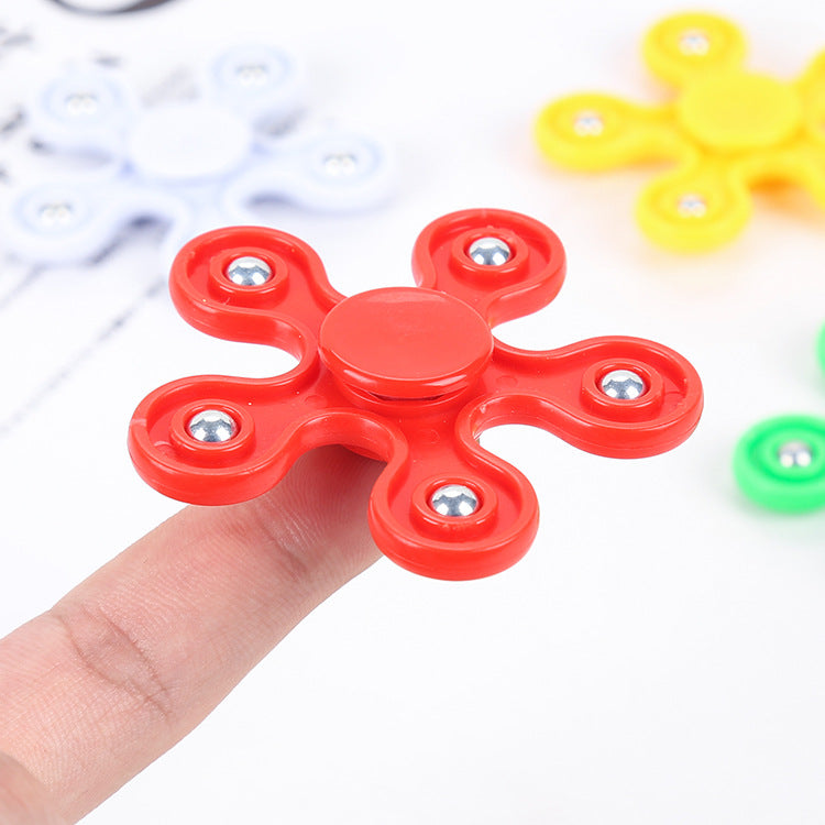 Plastic Fidget Spinner with Bearings 6.5cm Size Party Favor 3