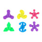 Plastic Fidget Spinner with Bearings Random Style 50pcs