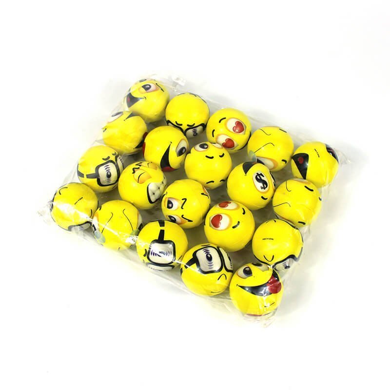 Emoji Stress Ball Sensory Squishy Toy 6cm Size