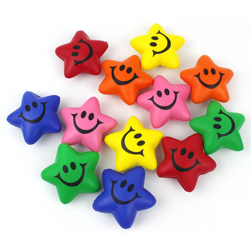 Star Shaped Sensory Stress Ball Squishy Toy 1 Piece
