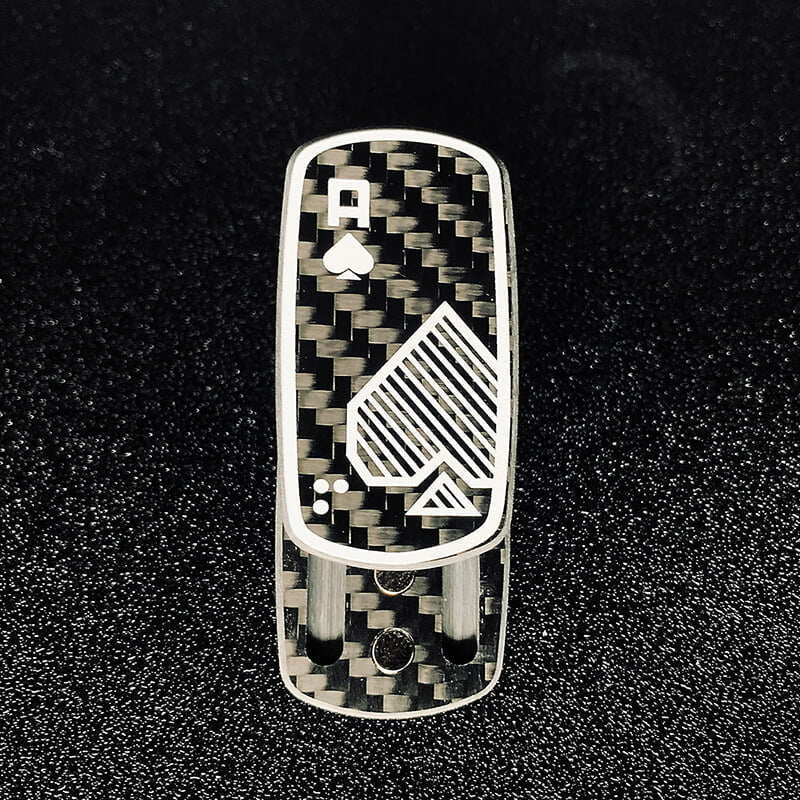 Carbon Fiber Magnetic Fidget Slider Toy Lightweight 23g