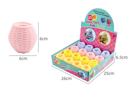 Squishy Chicken Squeeze Toy Sensory Soft Stress Relief 3