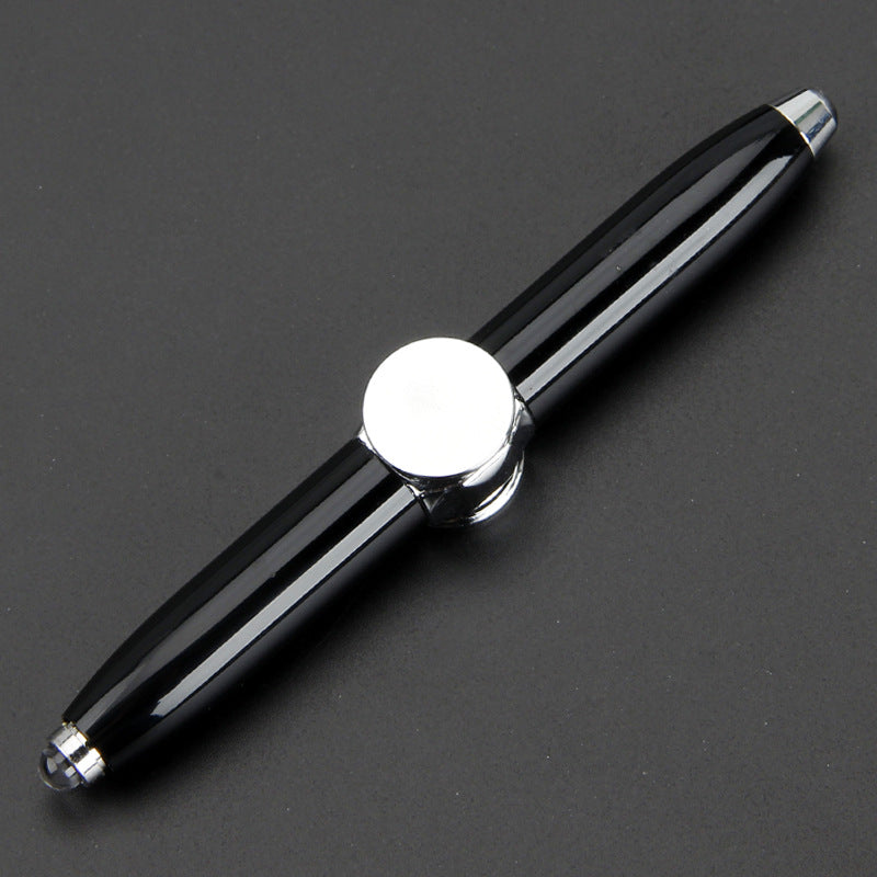 Metal Fidget Spinner Pen Gyro Pen with Light 6