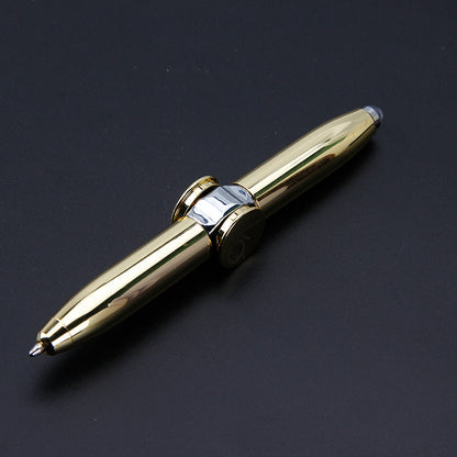 Metal Fidget Spinner Pen Gyro Pen with Light 9