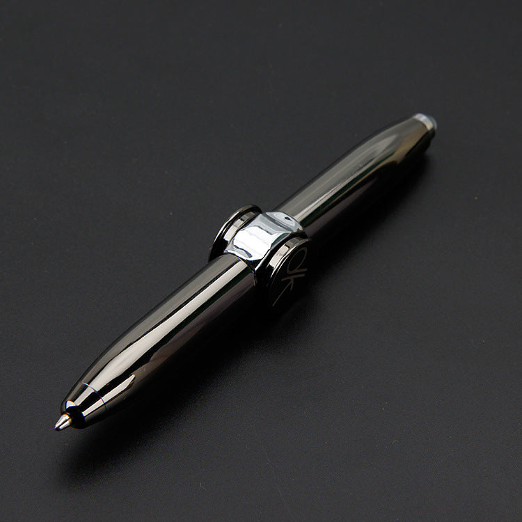 Metal Fidget Spinner Pen Gyro Pen with Light 11