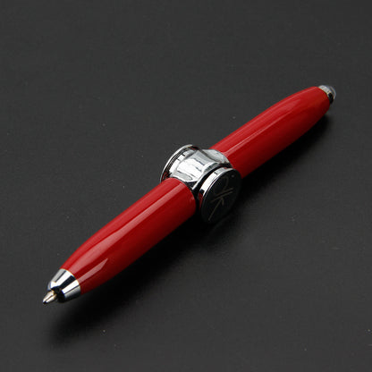 Metal Fidget Spinner Pen Gyro Pen with Light 12