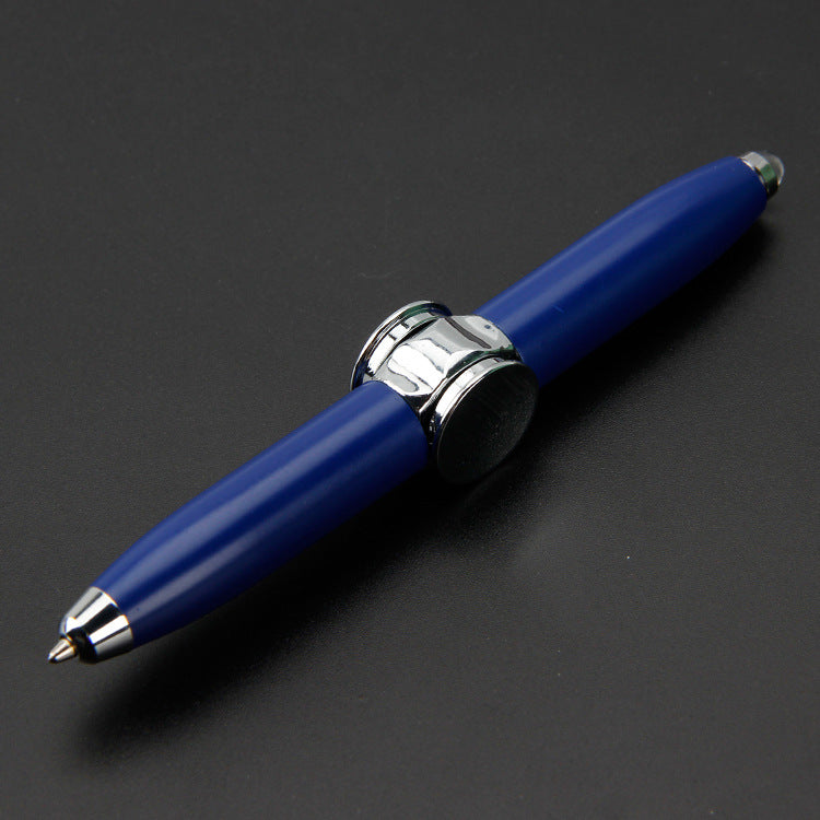 Metal Fidget Spinner Pen Gyro Pen with Light 13