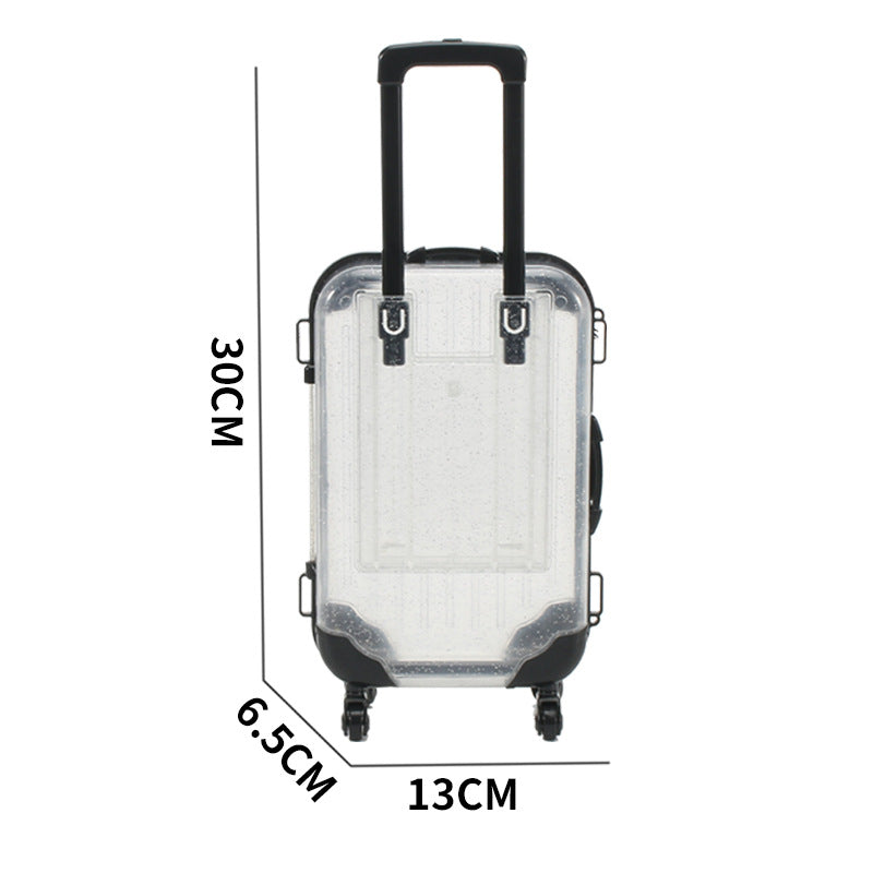 Plastic Mini Suitcase Pretend Play Toy for Kids Large and Small 2
