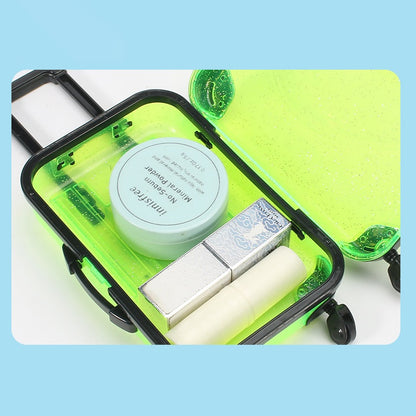 Plastic Mini Suitcase Pretend Play Toy for Kids Large and Small 5