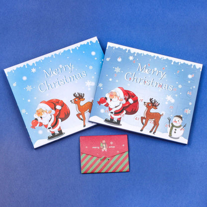 Christmas Advent Calendar DIY Jewelry Bracelet Gift Box Set 10