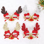 Merry Christmas Glitter Glasses Frames Holiday Party Decoration 31