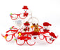 Merry Christmas Glitter Glasses Frames Holiday Party Decoration 44