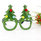 Merry Christmas Glitter Glasses Frames Holiday Party Decoration 23