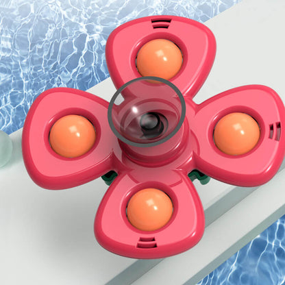 Spinner Fidget Toys with Suction Cup Crab Turtle Dolphin 3 Pack 3
