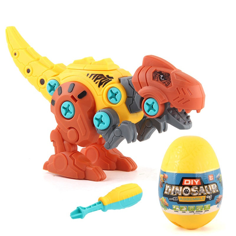 Plastic Dinosaur Building Blocks Educational DIY Construction Toy Set 14