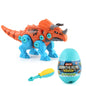 Plastic Dinosaur Building Blocks Educational DIY Construction Toy Set 16