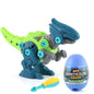 Plastic Dinosaur Building Blocks Educational DIY Construction Toy Set 17