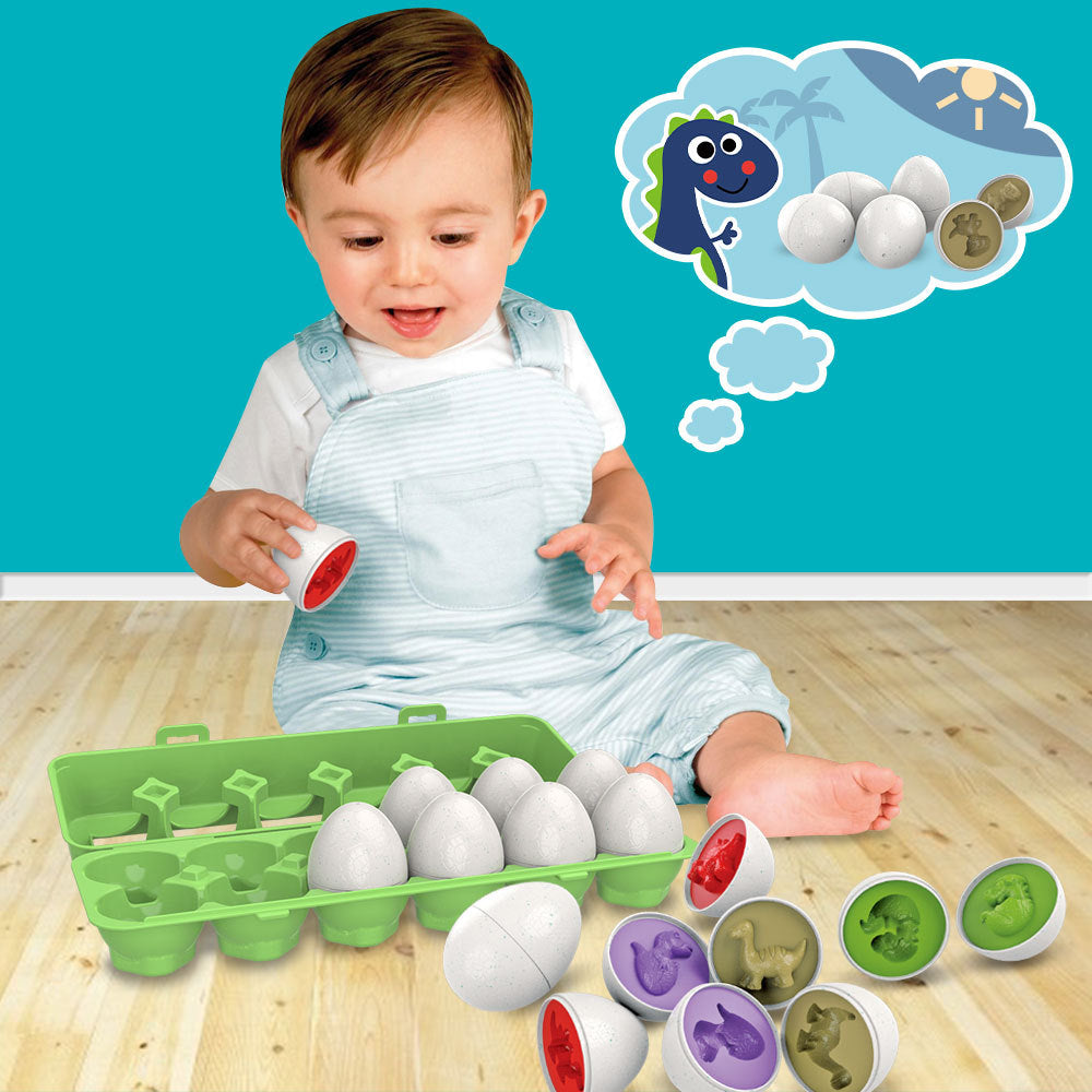 Plastic Easter Egg Shape Sorter Montessori Toy for Toddlers 4