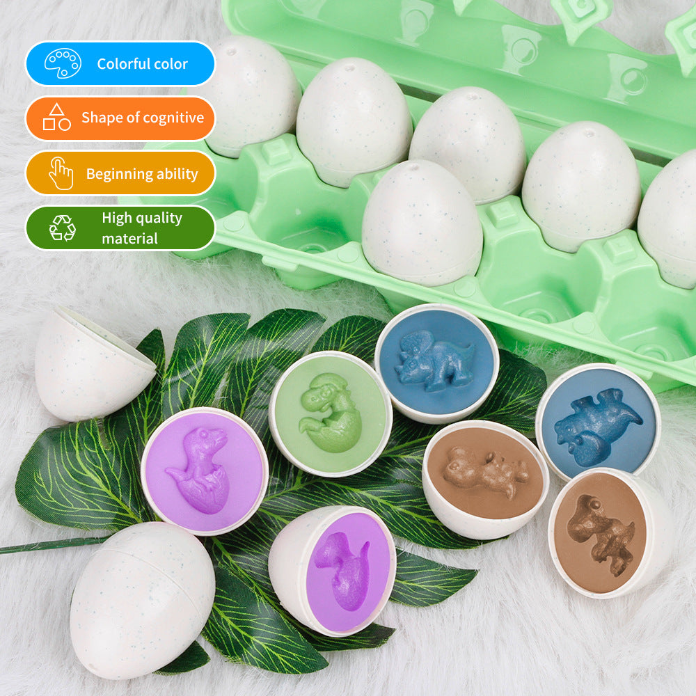 Plastic Easter Egg Shape Sorter Montessori Toy for Toddlers 9