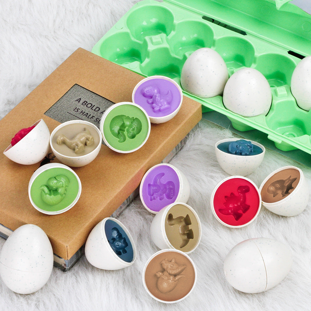 Plastic Easter Egg Shape Sorter Montessori Toy for Toddlers 10